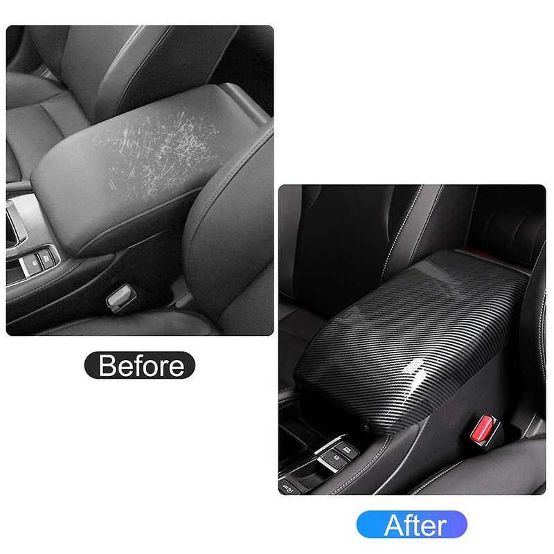 for Accord 2023 2024 11th Car Center Console Armrest Box Cover Trim Interior Accessorie (abs Carbon