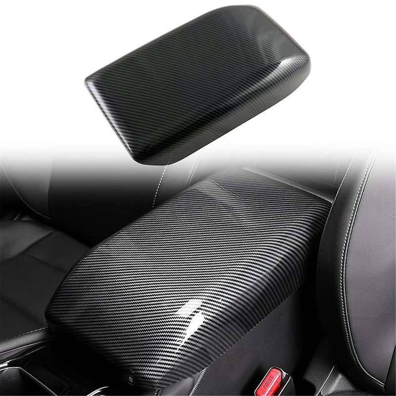 for Accord 2023 2024 11th Car Center Console Armrest Box Cover Trim Interior Accessorie (abs Carbon