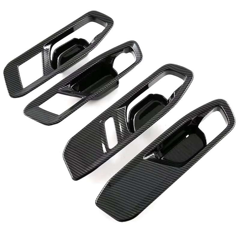 for Accord 2023 2024 11th Car Inner Side Door Handle Bowl Cover Trim Interior Accessorie (abs Carbon