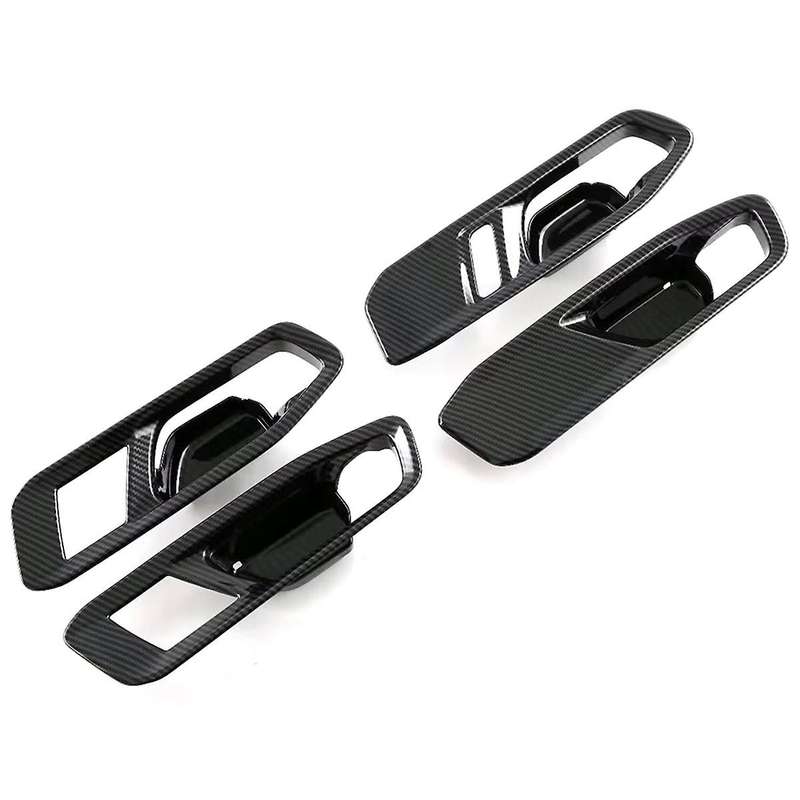 for Accord 2023 2024 11th Car Inner Side Door Handle Bowl Cover Trim Interior Accessorie (abs Carbon