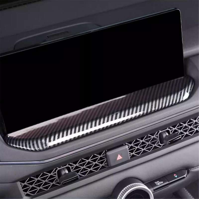 for Accord 2023 2024 11Th Car Dashboard GPS Navigation Panel Cover Trim Interior Accessorie (ABS Car