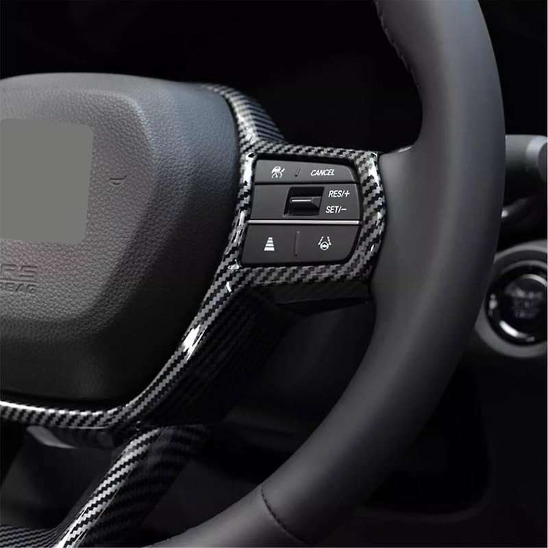 for Accord 2023 2024 11th Gen Car Steering Wheel Cover Frame Molding Trim Interior Accessories Abs C