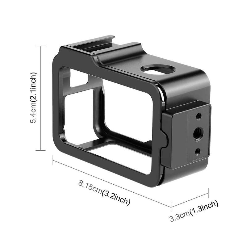 for Action 4 / 3 Metal Protective Bezel Rabbit Cage Multifunctional Convenient Adapter Bezel