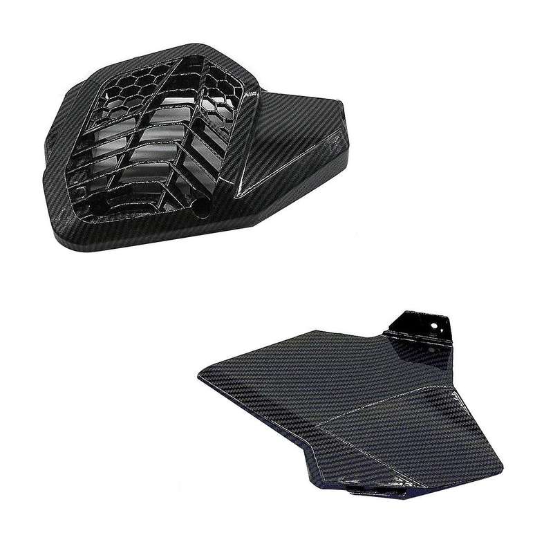 for ADV150 ADV 150 2019 2020 Carbon Fiber Motorcycle Radiator Panel Decor Cover Battery Small Cover