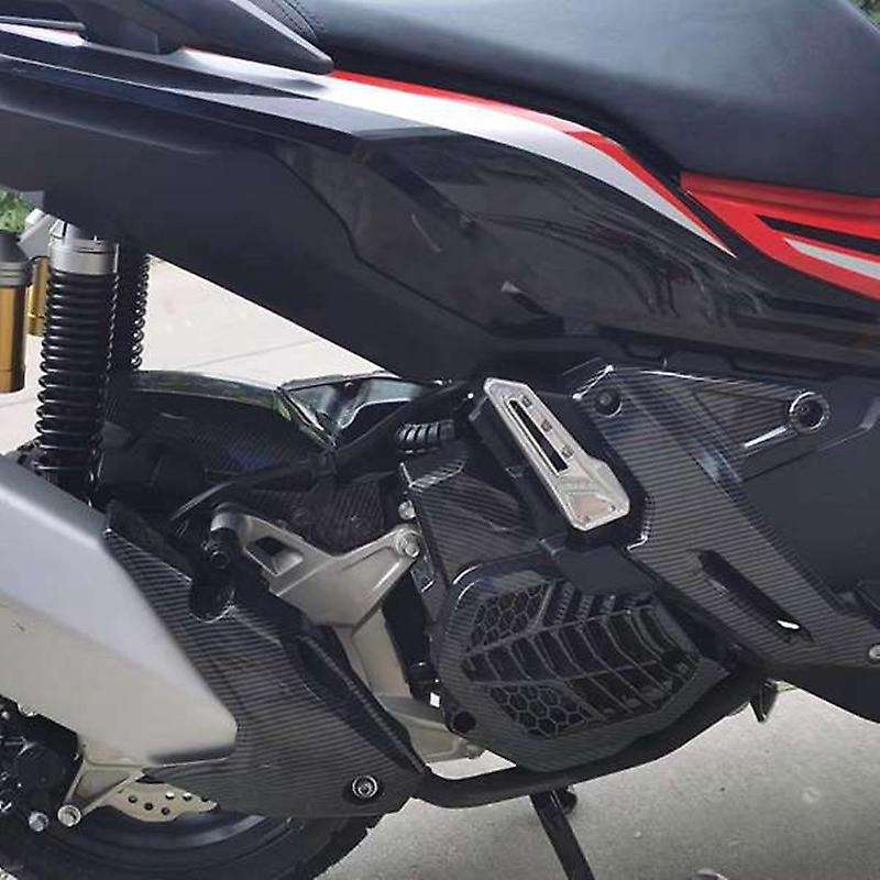 for ADV150 ADV 150 2019 2020 Carbon Fiber Motorcycle Radiator Panel Decor Cover Battery Small Cover