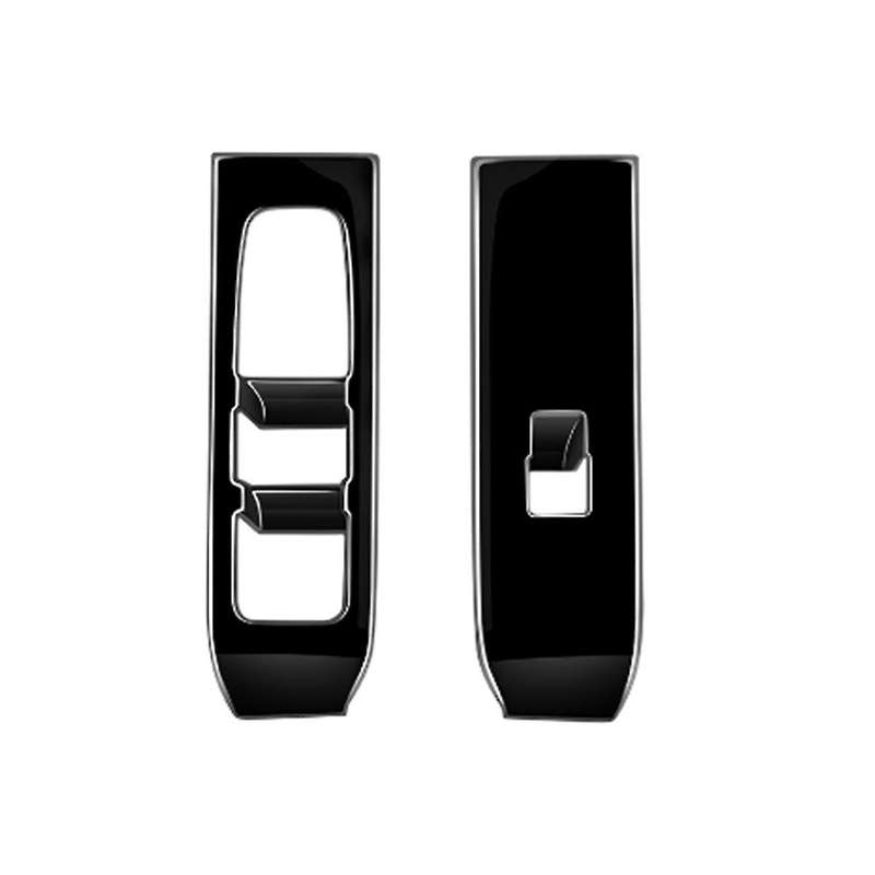 for Alphard 40 Series 2023+ Bright Black Door Armest Window Lift Switch Cover Glass Control Cover RH