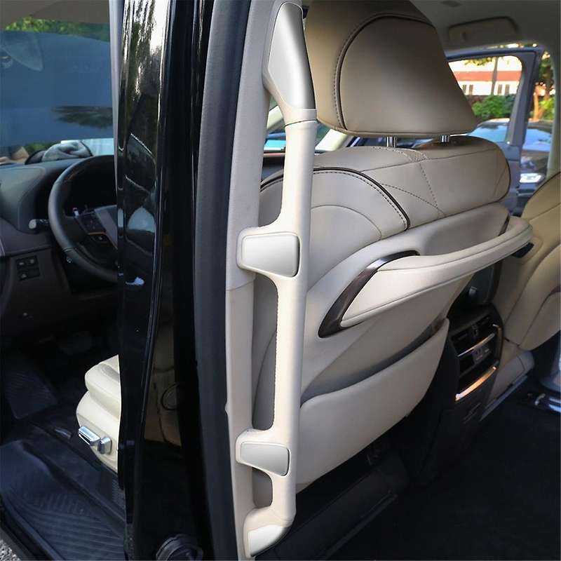 for ALPHARD 40 Series 2023+ Car Silver Middle Door Armrest Decorative Patch Car Interior Accessories