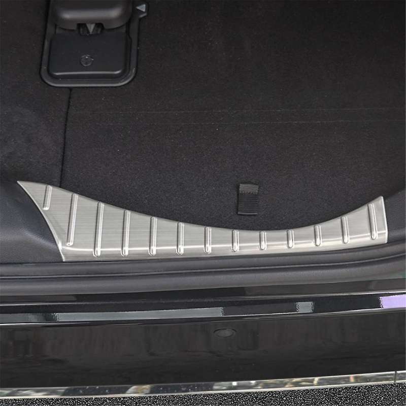 for Alphard 40 Series 2023+ Car Rear Guards Stainless Steel Trunk Sill Plate Protector Guard Covers