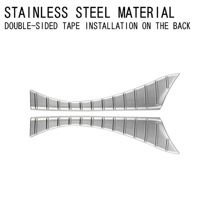 for Alphard 40 Series 2023+ Car Rear Guards Stainless Steel Trunk Sill Plate Protector Guard Covers