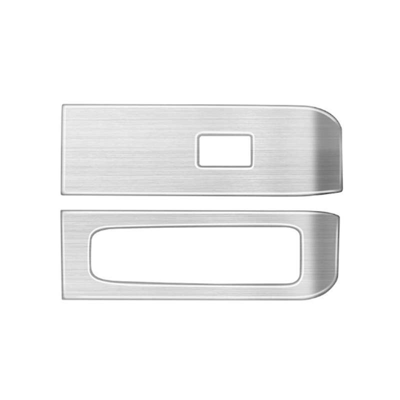 for Alphard 40 Series 2023+ Stainless Steel Door Armest Window Lift Switch Glass Control Panle Cover