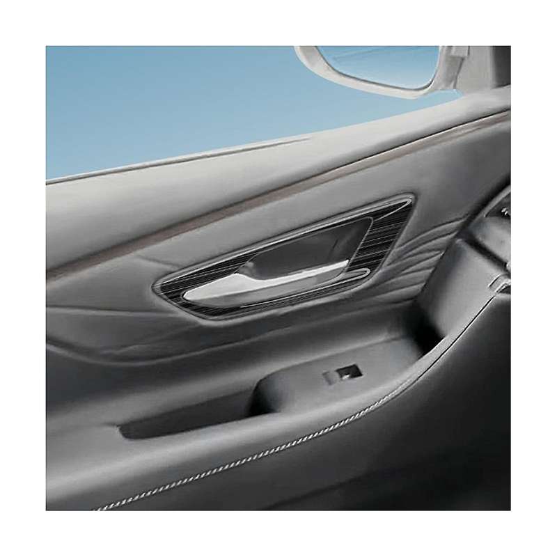 for Alphard 40 Series 2023+ Inner Door Bowl Panel Inside Handle Protector Cover Interior Accessories