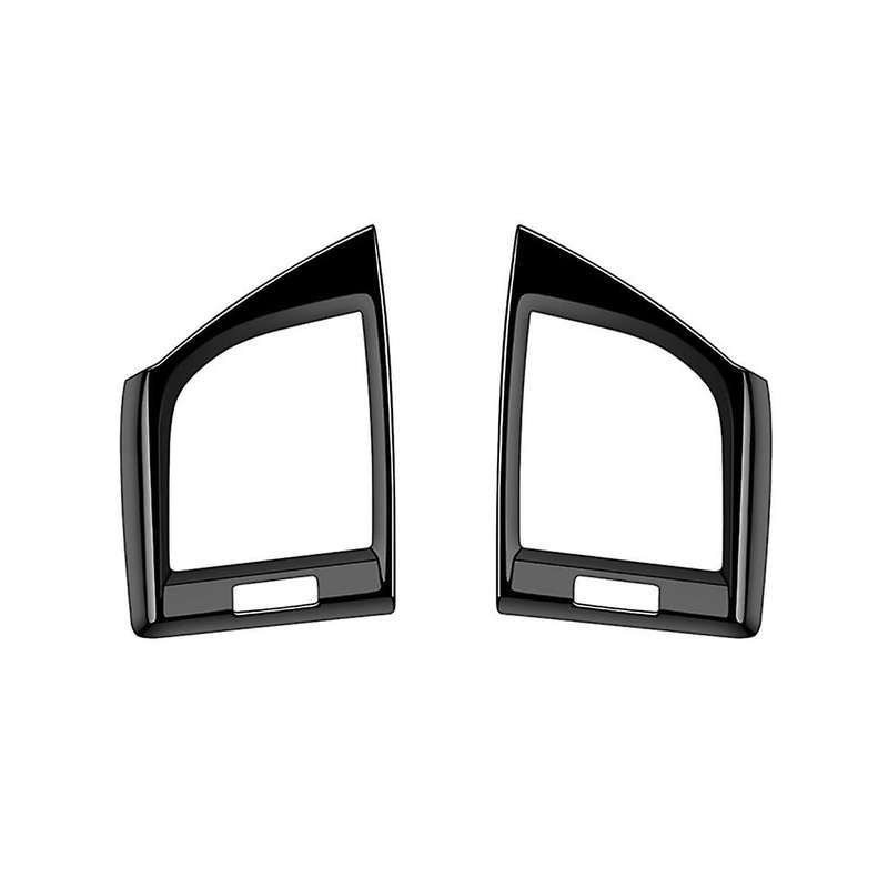 for Alphard 40 Series 2023+ RHD Bright Black Dashboard Air Condition Vent Outlet Cover Trim Frame St