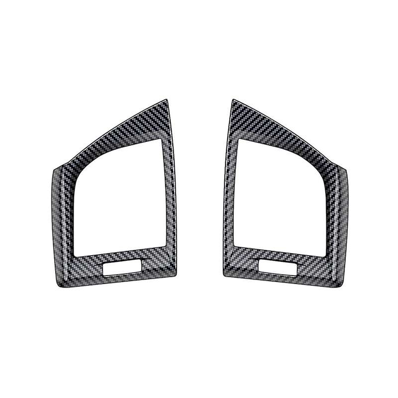for Alphard 40 Series 2023+ RHD Carbon Fiber Dashboard Air Condition Vent Outlet Cover Trim Frame St