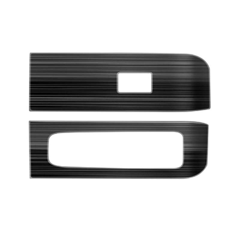 for Alphard 40 Series 2023+ Stainless Steel Door Armest Window Lift Switch Glass Control Panle Cover