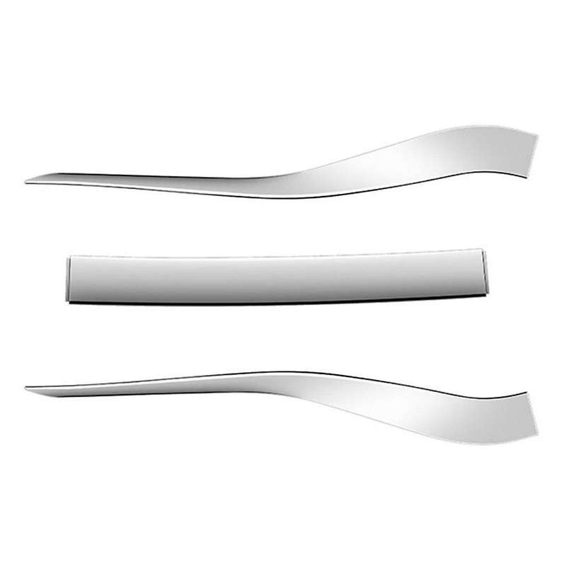for Alphard Vellfire 40 Series 2023 2024 Car Rear License Plate Strip Cover Decorative Trim Accessor
