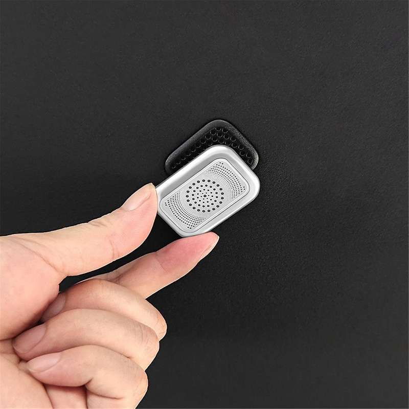 for Alphard 40 Series 2023+ Stainless Steel Roof Speaker Cover Interior Accessories
