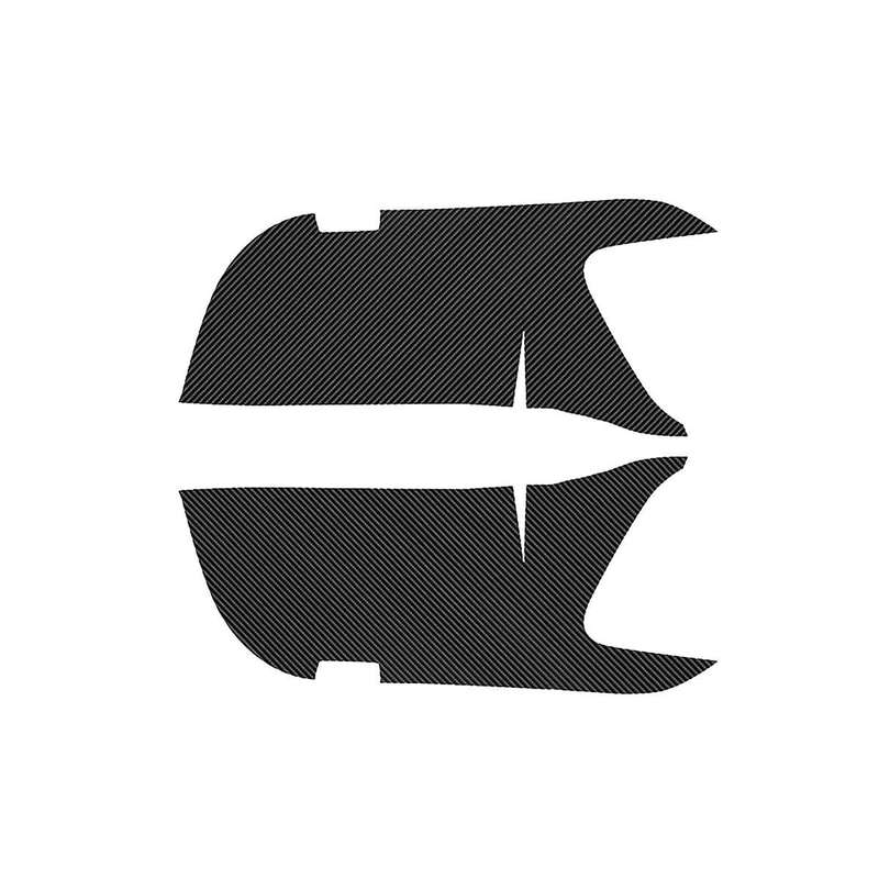 for Alphard 40 Series Soft Carbon Fiber Car Front Door Anti-kick Panel Cover Decoration Sticker Car