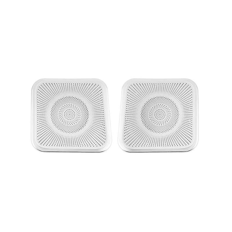 for Alphard 40 Series 2023+ Stainless Steel Trunk Small Speaker Cover Interior Accessories