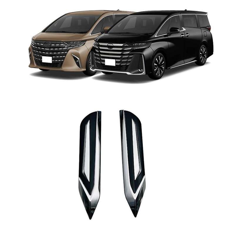 for Alphard Vellfire 40 Series 2023 Car Side Turn Signal Light Lamp Cover Side Emblem Trim Accessor