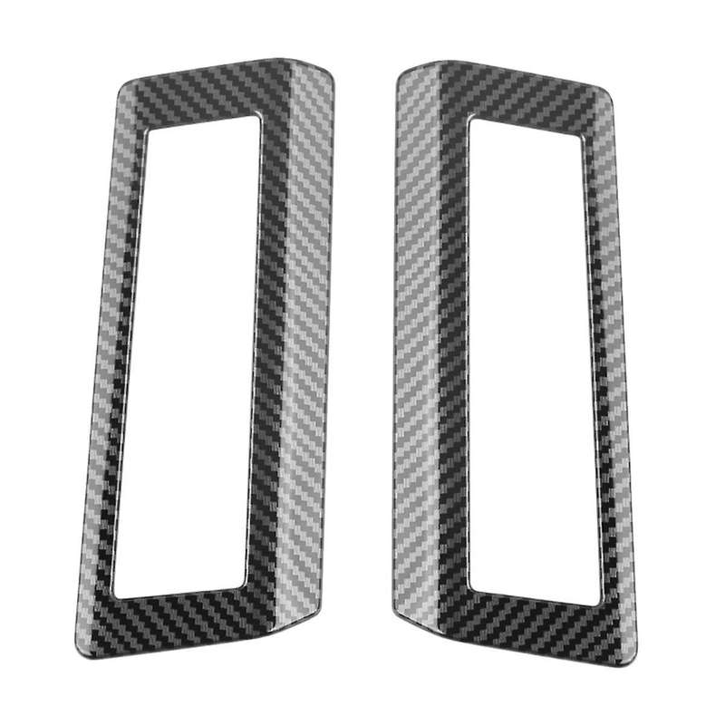 for ALPHARD VELLFIRE 40 Series 2023+ Carbon Fiber Car Middle Row Air Outlet Trim Frame Car Interior