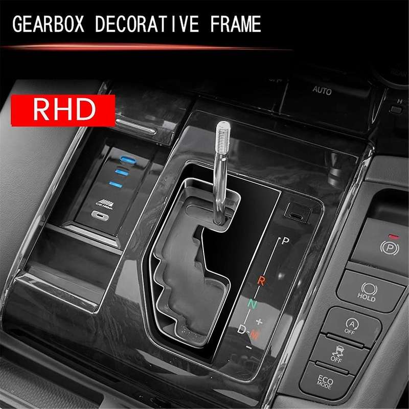 for Alphard/Vellfire 30 Series 2015-2023 Center Console Gear Shift Panel Cover Car Accessories Gloss