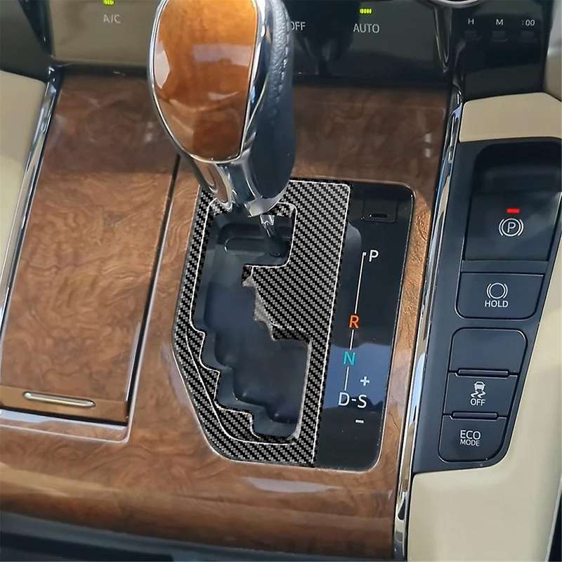 for Alphard/Vellfire 30 Series 2015-2023 Center Console Gear Shift Panel Cover Car Accessories Carbo