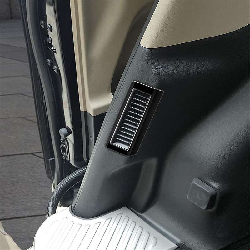 for ALPHARD VELLFIRE 40 Series 2023+ Gloss Black Car Middle Row Air Outlet Trim Frame Car Interior A