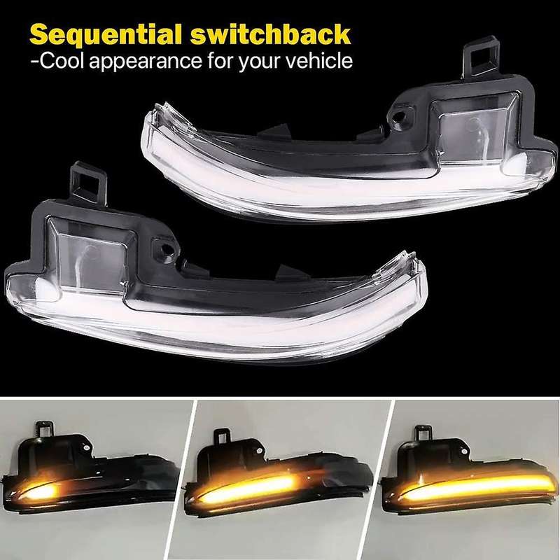 for Alphard Vellfire N300 XU70 2020 LED Dynamic Rearview Mirror Lights Turn Signals Light