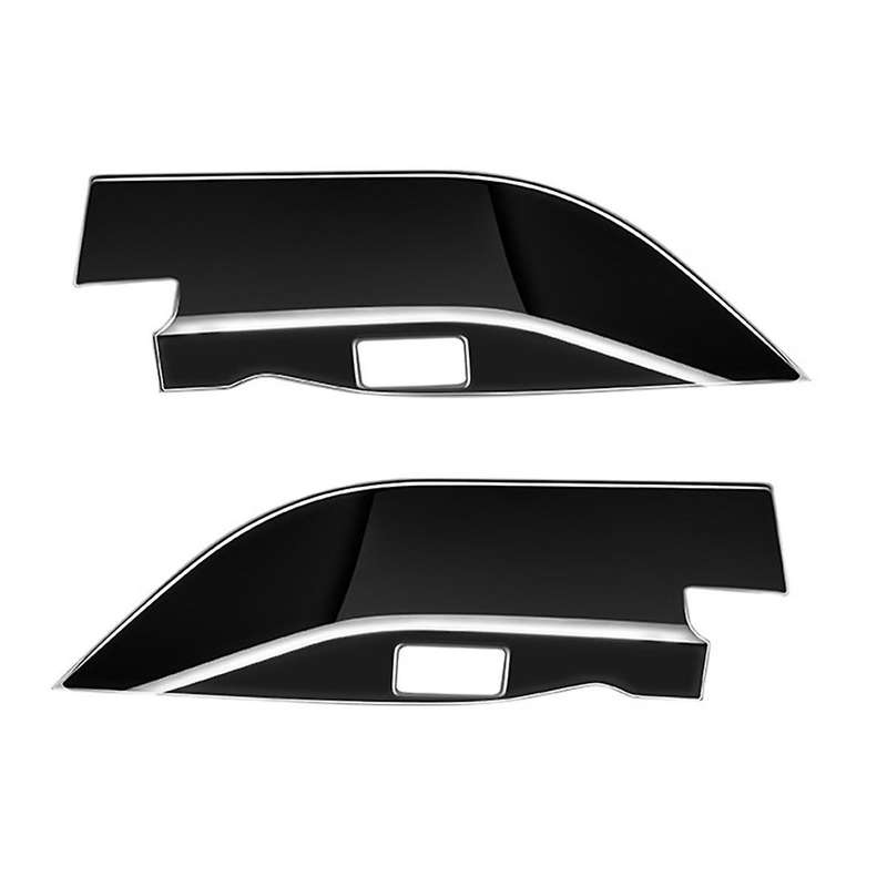 for Alphard/vellfire 40 Series 2023 Bright Black Middle Door Armrest Window Lift Switch Cover Glass