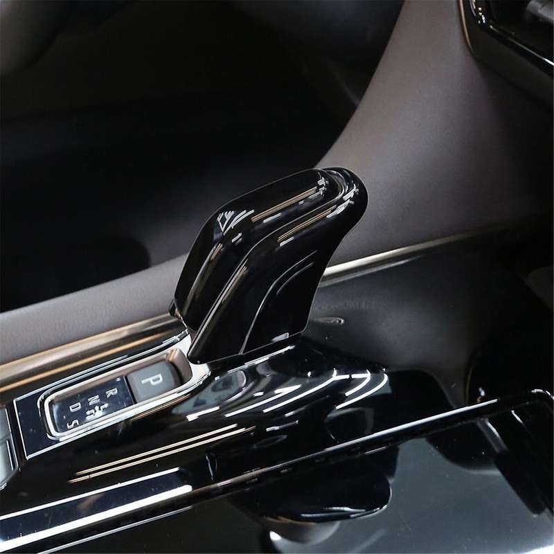 for ALPHARD/VELLFIRE 40 Series 2023+ Car Gear Shift Knob Head Cover Trim Decorative Sticker Gloss Bl
