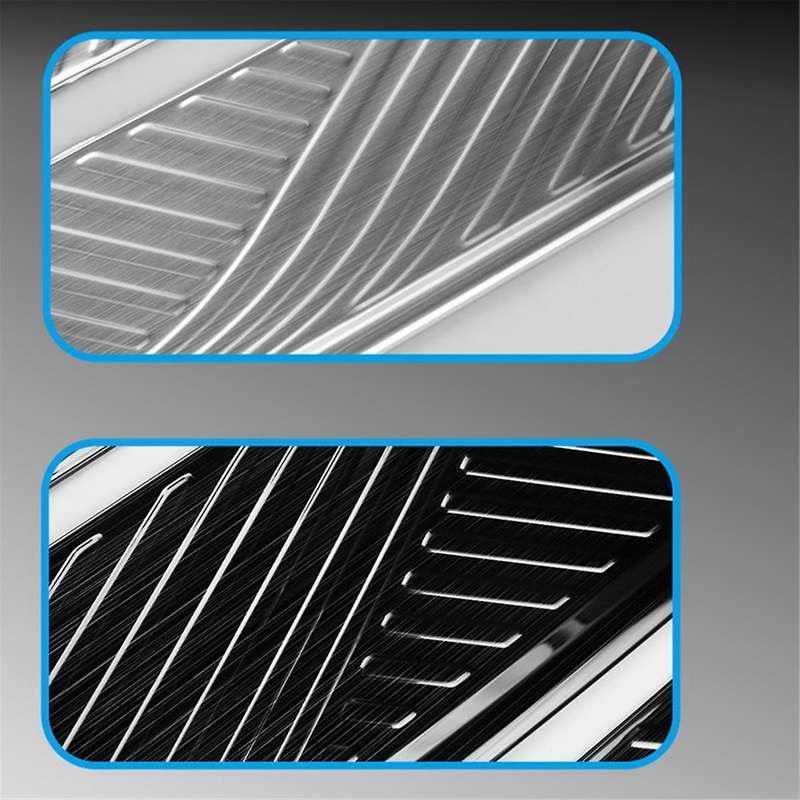 for Alphard/vellfire 40 Series 2023+ Car Outside Door Sill Scuff Plate Guard Cover Trim Stainless St