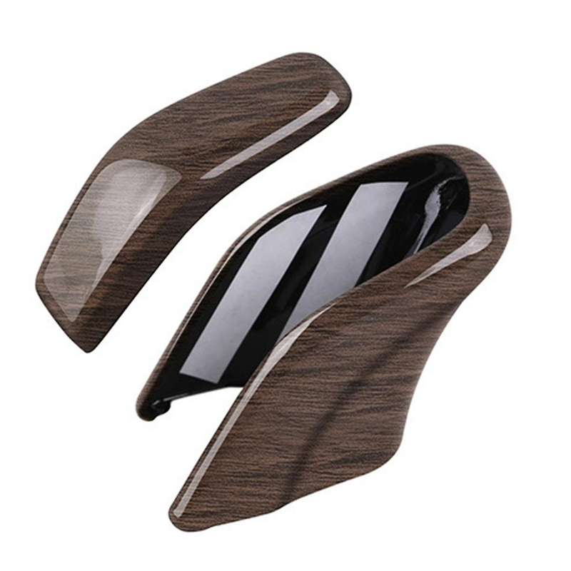for ALPHARD/VELLFIRE 40 Series 2023+ Car Gear Shift Knob Head Cover Trim Decorative Sticker Wood Gra