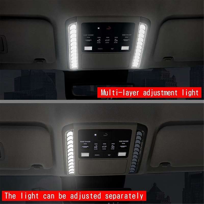for Alphard/vellfire 40 Series 2023+ Car Front Reading Light Illuminating Light Four Gear Regulation