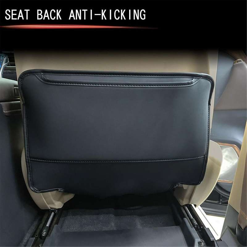 for Alphard/vellfire 40 Series 2023+ Car Rear Seat Anti-kick Leather Interior Accessories Seat Anti