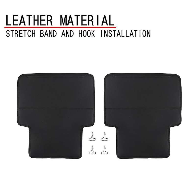for Alphard/vellfire 40 Series 2023+ Car Rear Seat Anti-kick Leather Interior Accessories Seat Anti