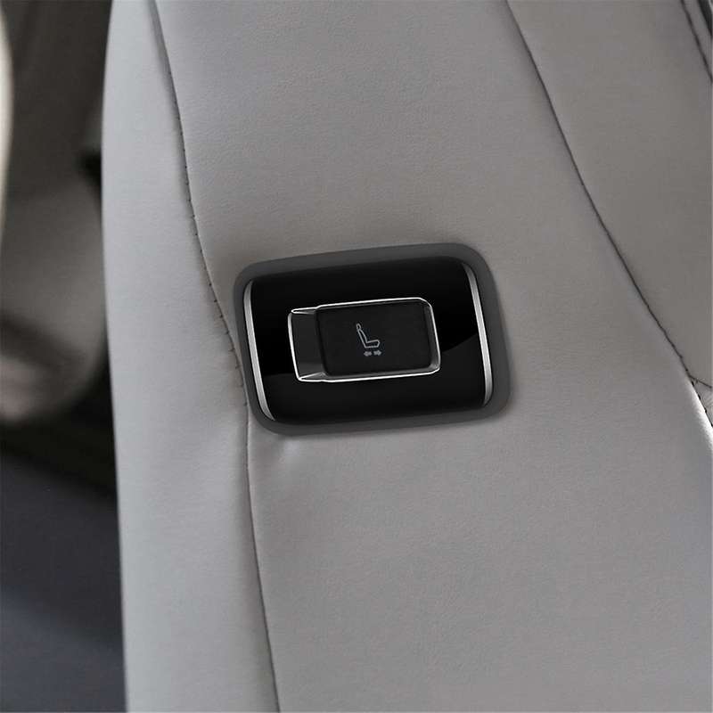 for ALPHARD/VELLFIRE 40 Series 2023+ High Configuration Car Middle Row Seat Side Button Frame Gloss
