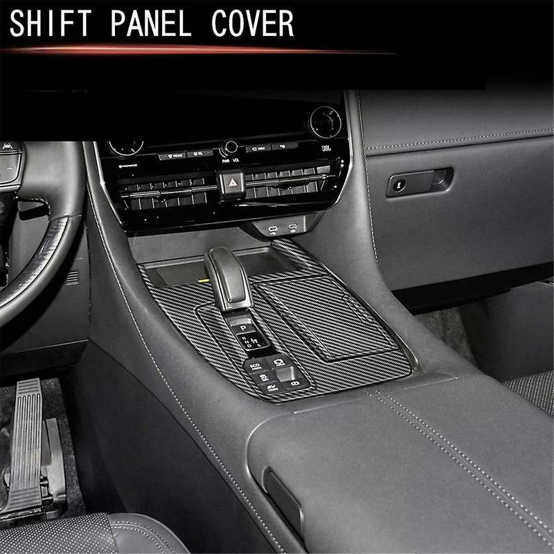 for Alphard/vellfire 40 Series 2023+ Carbon Fiber Central Control Gear Shift Panel Trim Accessories
