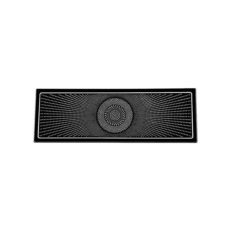 for Alphard/vellfire 40 Series Stainless Steel Middle Row Roof Speaker Cover Interior Trim Accessor