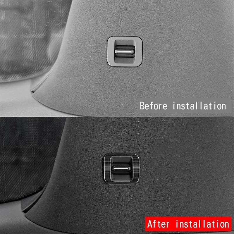 for Alphard/Vellfire 40 Series 2023+ Second Row Sunshade Switch Decorative Frame Interior Trim Acces