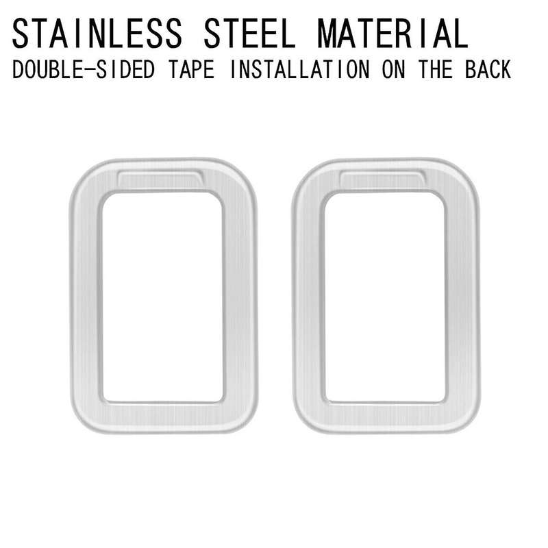 for Alphard/vellfire 40 Series 2023+ Stainless Steel Third Row Hook Frame Interior Trim Accessories
