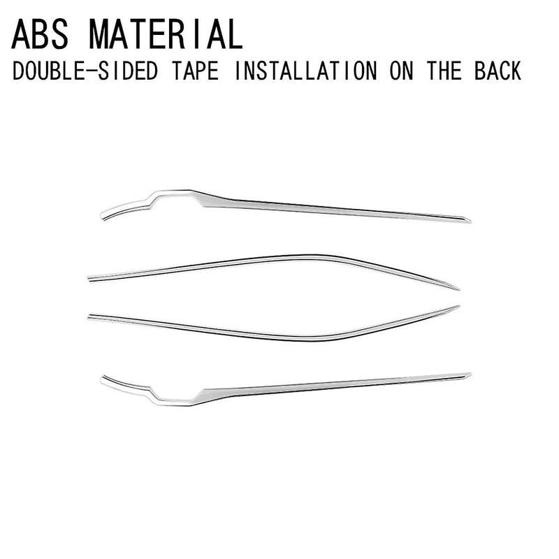 for Alphard/vellfire 40 Series 2023+ Trunk Switch Trim Strips and Button Tail Light Bright Strips