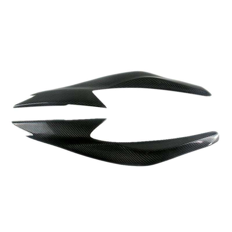 for Altima 2016 2017 2018 Headlight Lid Eyebrows Headlight Eyelids Decoration Cover Trim Carbon Fibe