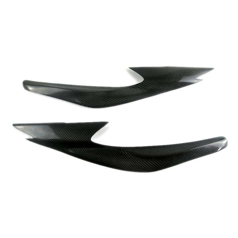 for Altima 2016 2017 2018 Headlight Lid Eyebrows Headlight Eyelids Decoration Cover Trim Carbon Fibe