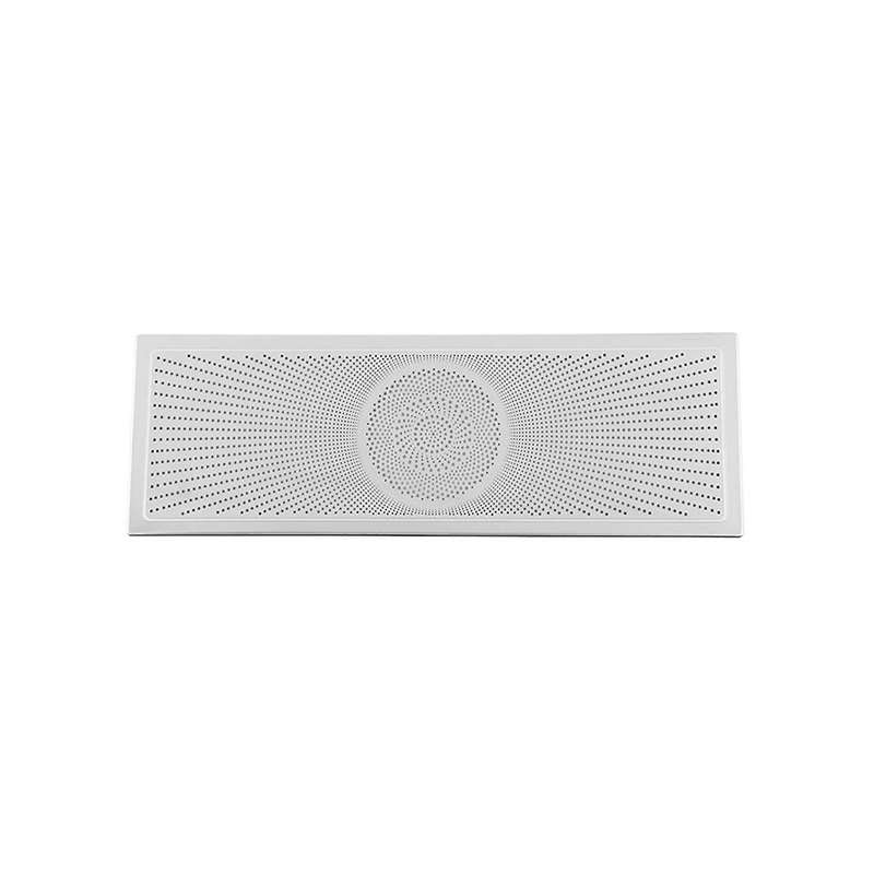 for Alphard/Vellfire 40 Series Stainless Steel Middle Row Roof Speaker Cover Interior Trim Accessori