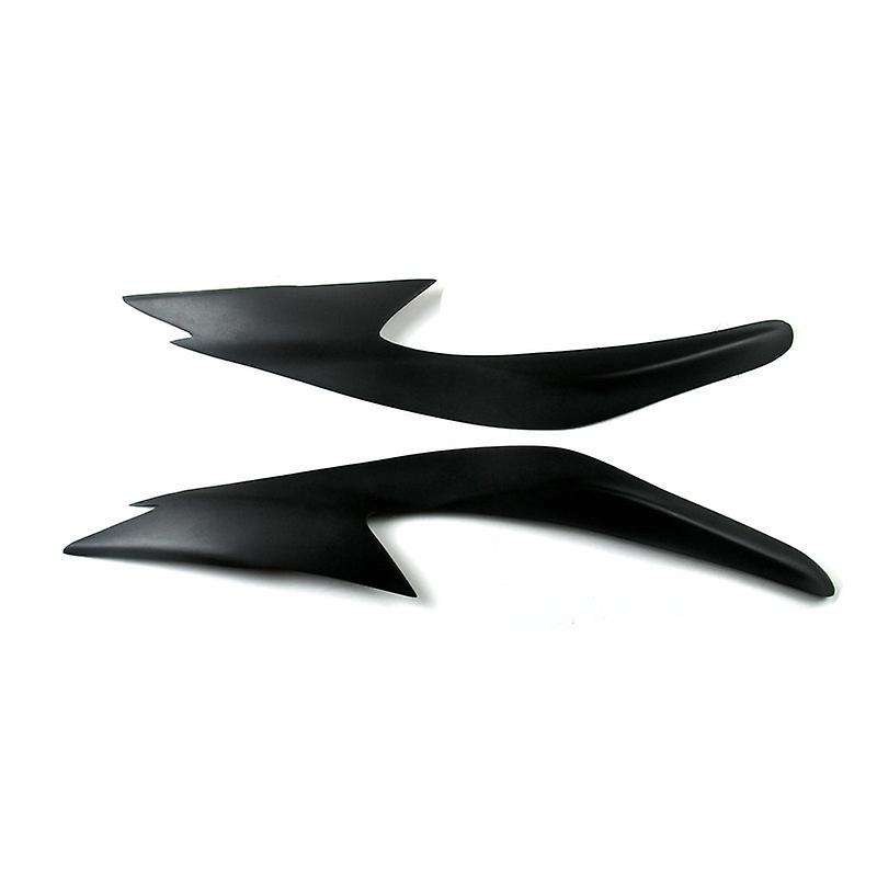 for Altima Teana 2016 2017 2018 Headlight Eyebrows Eyelids Stickers Trim Cover Headlight Lid Resin