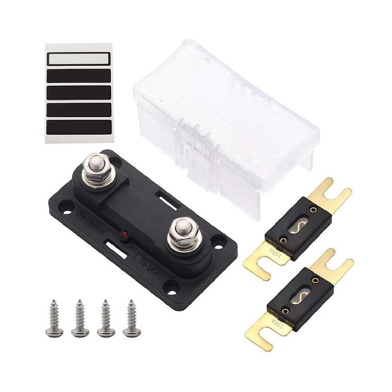 for Anl Fork Bolt Fuse Box Car One In Out High Current 150a Fuse Box