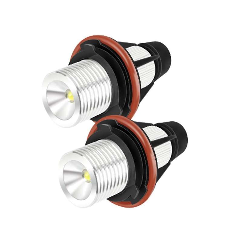 for Angel Eyes 5w E39 E60 Angel Eyes Fog Lights Led Headlights Daytime Running Lights with Decoding