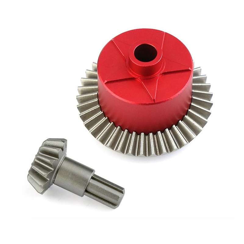 for ARRMA 1/8 1/10 Granite Wotex Metal and Rear Differential ,Red