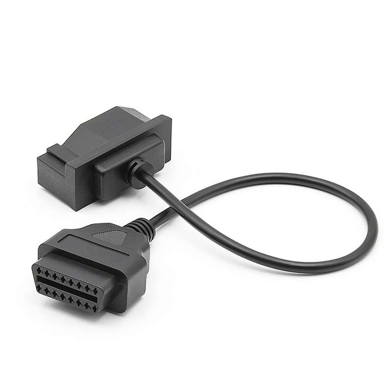 for Automobile 7 to 16 Pin Car OBD2 Adapters Extension Cable OBD Connectors Diagnostic Tool