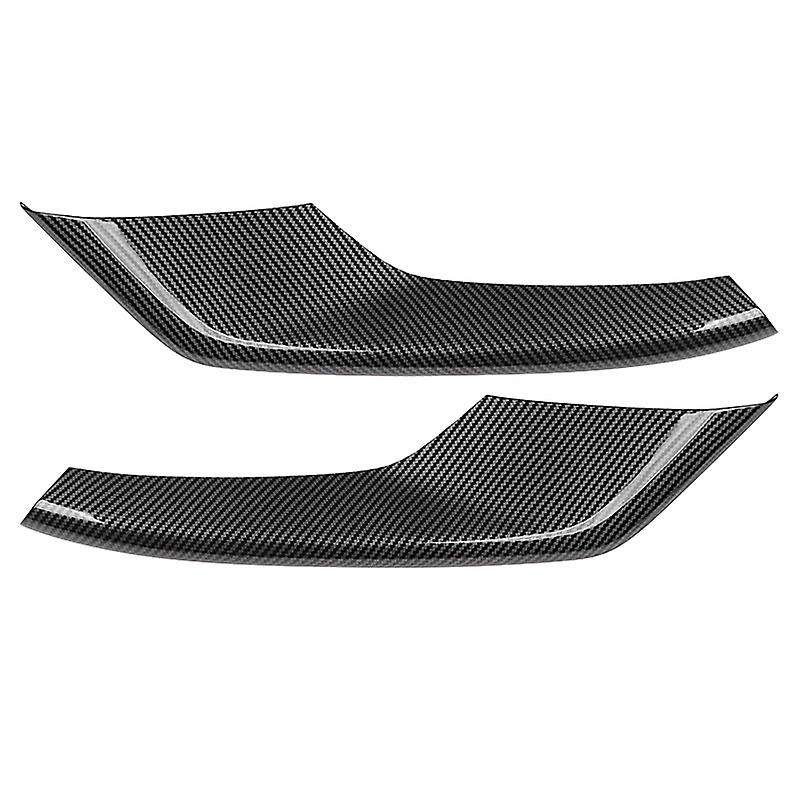 for Axela Sedan Bp 2019 2020 Car Carbon Fiber Front Fog Light Lamp Cover Trim Molding Bezel Garnish